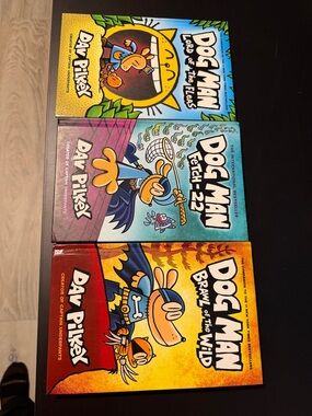 Dog Man Hardback Graphic Novel Set by Dav Pilkey